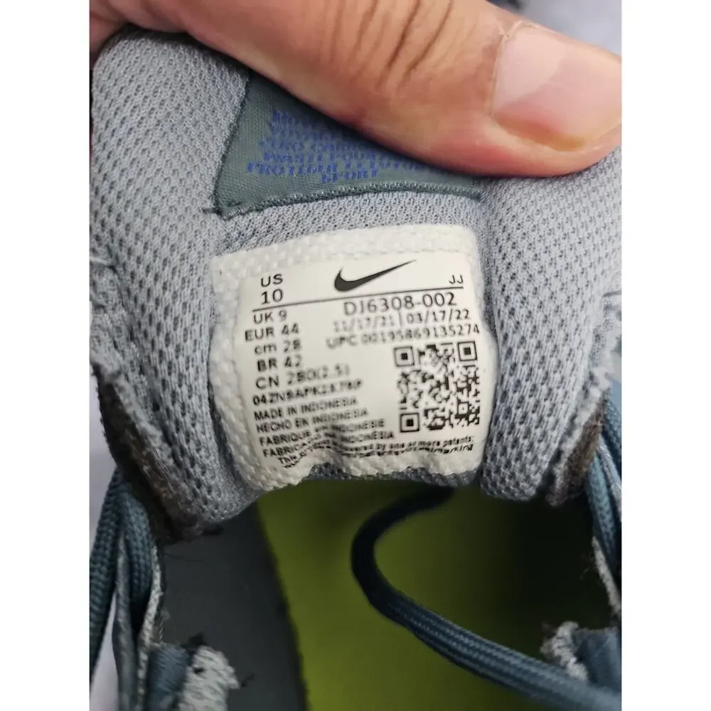 Nike Men Crater Impact Training Athletic Sport Casual Shoes Size 10 Green Volt